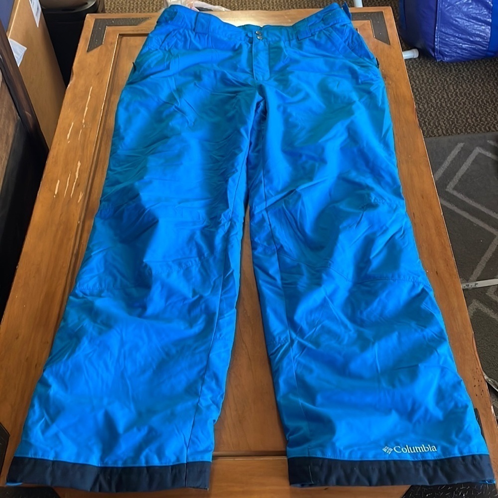 COLUMBIA Nylon Ski Snowboarding Pants Size XL